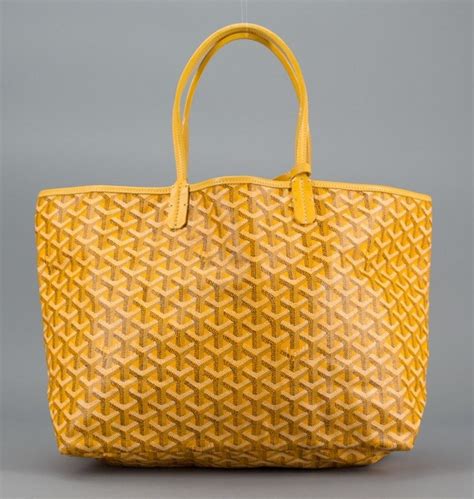 goyard bag yellow|saint louis pm bag price.